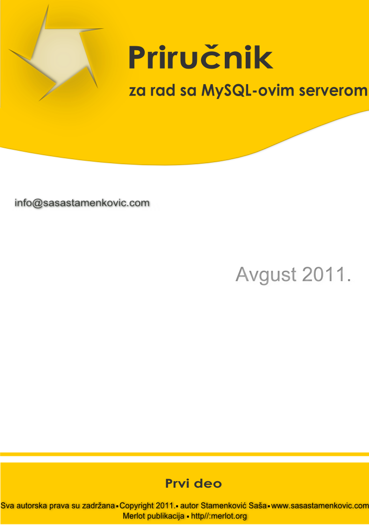 "Priručnik za rad sa MySQL-ovim serverom" icon