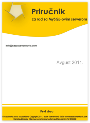 Priručnik za rad sa MySQL-ovim serverom